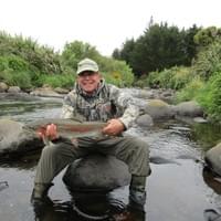 Angler Jack Alvernaz of the USA, October 2018