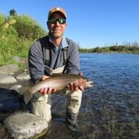 Guided fly fishing Taupo and the Tongariro river
