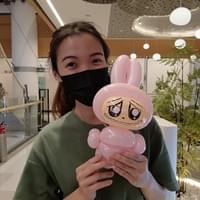 Labubu Balloon Sculpture