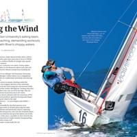 Monarch Magazine Sailing spread