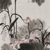 宋代宋伯仁的《荷花》