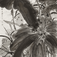 謝遠新的荷花畫作，畫境即詩境！