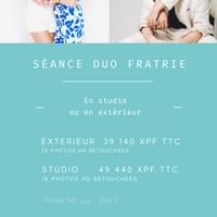 Séance Photo Duo Fratrie
