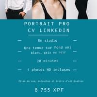 Séance Photo  Portrait pro CV