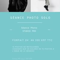 Séance Photo Solo en studio
