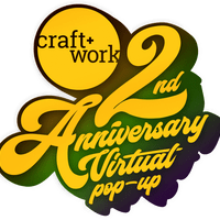 Logo for Craft+Work's 2nd anniversary.