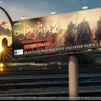 Social Media campaign Billboard for Onimusha 2