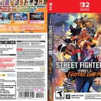 Street Fighter 6 Years 1–2 Fighters Edition coversheet for Nintendo Switch 2