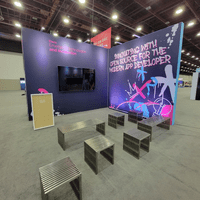 Cisco Emerging Technologies and Incubation Booth @ Kube Con 2022  theater