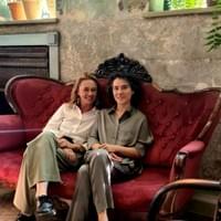 With Marzena Diakun in Hevre, Krakow