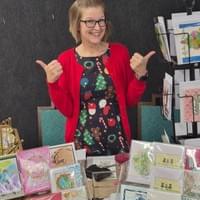 Handmade cards and gifts by Aimee Fleck.