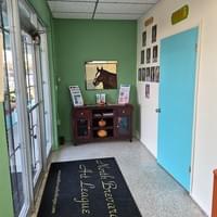 Our lobby, looking east.