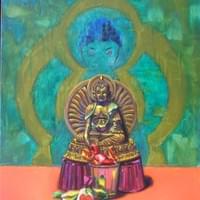 Buddha with Candy Offering
