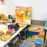 6月に予定の個展作品制作中