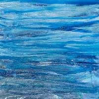 「嵐の前の海」