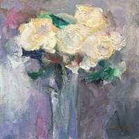 「白い薔薇-1」