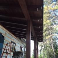 Porch Timber Roof Detail
