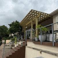 New Treated Lumber Pergola