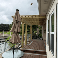 New Treated Lumber Pergola