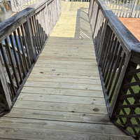 Catwalk with new decking