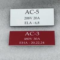 custom electrical tags
