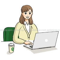 ゆったりデスク上