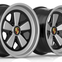 Fuchs replica, One piece Forged Wheels 17x8 & 17x10, suit 911 Wide Body conversion without spacers & 930