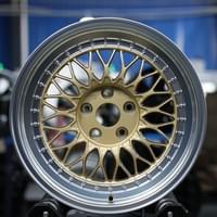 BBS RS Mesh Style Wheel, Available as One Piece Forged, 2 & 3 Piece, Range of Sizes & Width from 15" to 20"