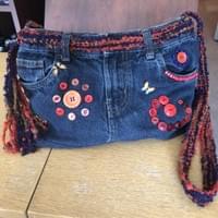 Happy Denim Purse