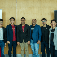 MOS Dinesh with VIPs