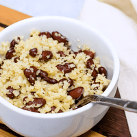 Beans and Riced Cauliflower