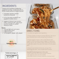 Yum Yum Noodle Bowls