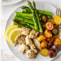 Lemon Chicken w. Asparagus
