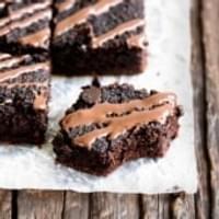 Fudgy Pumpkin Brownies