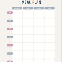 Meal Planning 7