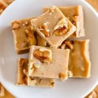 Salted Maple Walnut Fudge