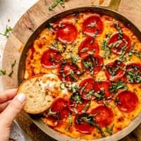 Hot Honey Pepperoni Dip