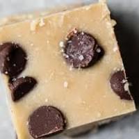 Salted Cookie Dough Fudge