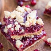 Cranberry Crumb Bars