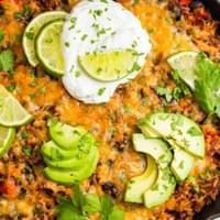 Beef Taco Skillet
