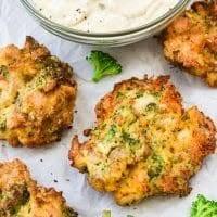 Broccoli Chicken Fritters