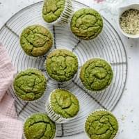 Banana Spinach Muffins