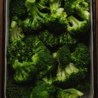 Roasted Lemon Garlic Broccoli