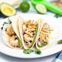 Cilantro Lime Shrimp Tacos