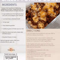 Southwestern Cheesy Potato 