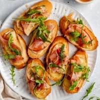 Apple & Brie Crostini