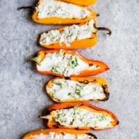 Grilled Mini Peppers