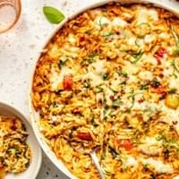 Tomato Basil Orzo