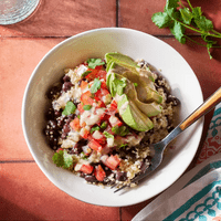 Black Bean Quinoa Bowl