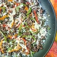 Cheesesteak Skillet
